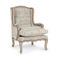 Fauteuil Elodie pour intérieur, structure en manguier massif 70 x 72 x 102h cm(Élodie)