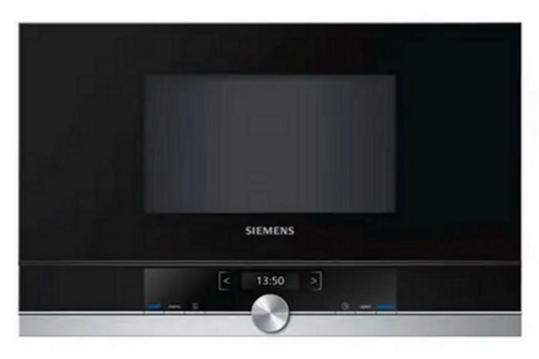 SIEMENS - BF634LGS1 - Micro-ondes encastrable - 21 L - 900 W - Inox
