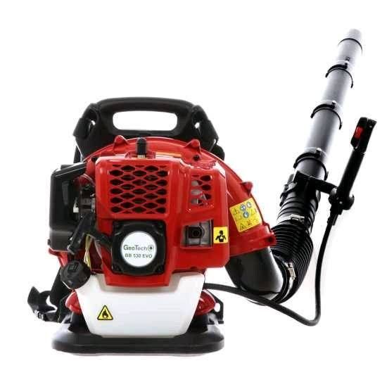 Souffleur thermique professionnel à dos GeoTech bb530evo(Rouge/Noir/Blanc)