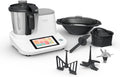 Moulinex Clickchef Compact Multi-Function Cooker, 3.6 L, 1400 W, 5 Programs, 32 Functions, Built-in Kitchen Scale, Steamer, Mixer HF456810 [Control Screen](Ecran tactile)
