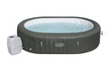 bestway Spa gonflable Lay-Z-Spa Mauritius(Gris/Blanc)