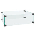 Easyfires Glasombouw 55 x 30 cm Zwart