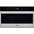 Whirlpool W Collection W7 MN810 - Four micro-ondes monofonction - Encastrable - 22 Litres - 750 Watt - Acier Inoxydable(Noir/Argent)