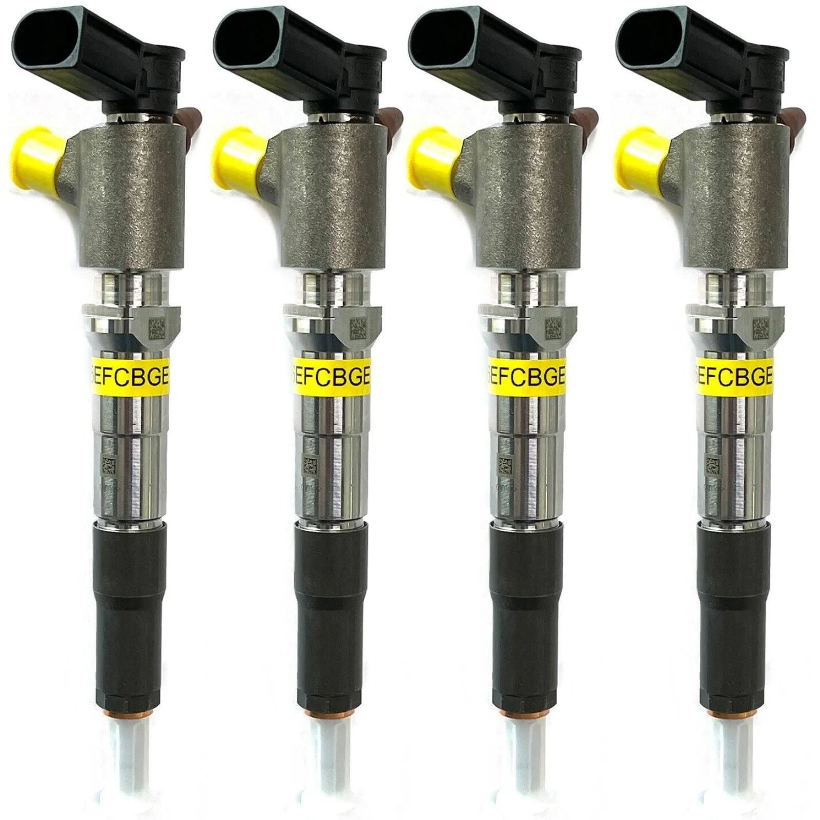 4x injecteur DENSO GK2Q-9K546-AC GK2Q-9K546-AB 2143478 Ford Transit 2.0(Noir/Gris/Jaune)