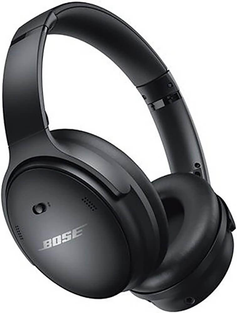 Bose Casque sans Fil Bluetooth à Réduction de Bruit QuietComfort 45 avec Microphone pour Les Appels – Noir(Noir)