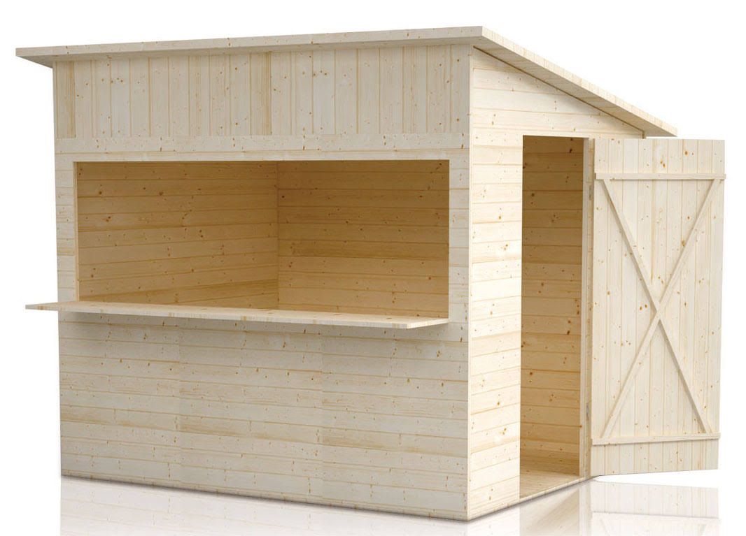 Stand de vente Guilde(Bois Clair)