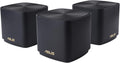 ASUS ZenWiFi XD4 Plus Noir - Pack de 3 - Système Wi-FI 6 AX Mesh, Double Bande (2,4 GHz / 5GHz), 1800 Mbit/s, 600m2, AiProtection avec TrendMicro à Vie, Ports WAN/LAN(Noir)